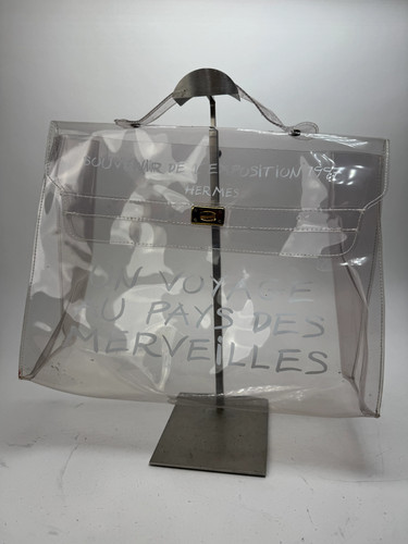 Vintage hermes pvc transparent - pvc,