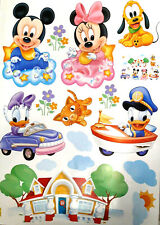 Micky Maus Wandtattoo Wandsticker XXL Baby Mickey Mouse Kinderzimmer Minnie