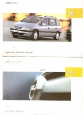 Betriebsanleitung OPEL Zafira Bedienungsanleitung Handbuch 7- 2004 + Serviceheft