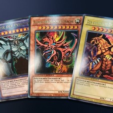 Yugioh götterkarten set - yugioh,