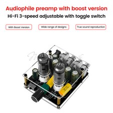 Upgraded 6K4 Tube Preamplifier Amplifier HiFi Tube Preamp Auido Amplifier Board