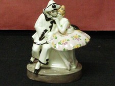 GOLDSCHEIDER FIGUR LESCA PIERROT UND PIERRETTE MODELL NR. 5327 1.WAHL