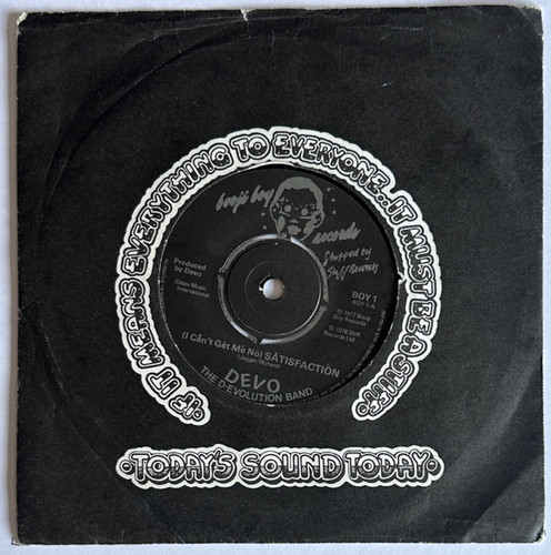 Devo satisfaction vinyl 7 - -, 7"