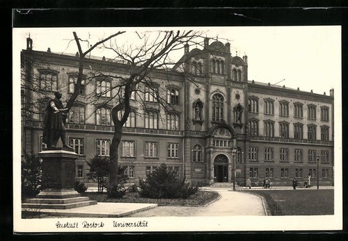 Ansichtskarte rostock - ansichtskarte,