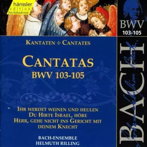 Cantatas bwv 103 105 johann - cantatas,