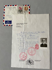 KRIKOR AYVAZIAN († 1997) Bischof von Kamichlie in Syrien signed Konvolut Autogramm