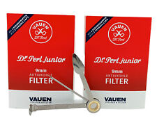 raupir Set 2 x 100 Filter Vauen Dr.Perl Junior Pfeifenbesteck Pfeifenstopfer