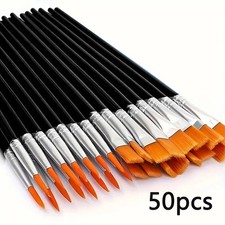 50 Stück Nylon Pinsel Set