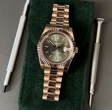 Seiko Mod | Gold Green Dial