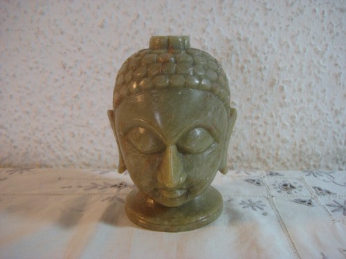 Antiker marmor buddha kopf aus - buddha,