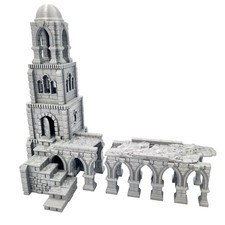 Schlachtturm mit Säulen