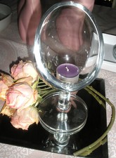 @ LEONARDO  Kerzenhalter/Süßigkeitenglas 21cm @