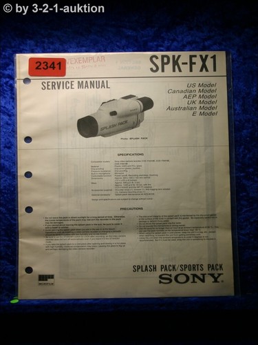 Sony service manual spk - sony,
