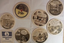 8  versch.  SERIEN  BIERDECKEL