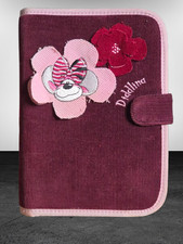 Vintage Diddlina Etui Tagebuch mit Block & Ettikett Diddl Sammler 90er Mappe