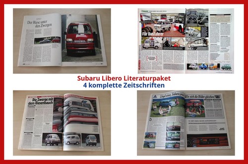 Subaru libero literaturpaket - libero,