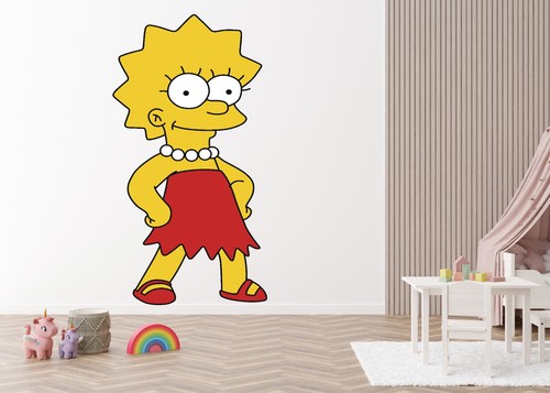 Lisa simpson wandtattoo - simpson,