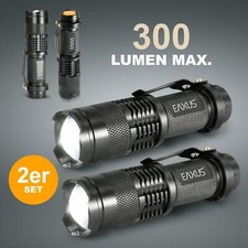 2x Mini LED Taschenlampe