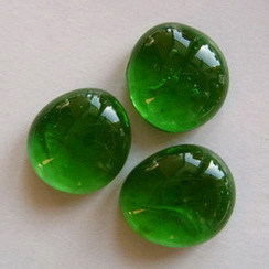 Glasnuggets dunkelgrün 100 - glasnuggets,