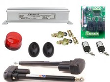 Bausatz 12V Drehtorantrieb 2-Flügel Tor, automatische Steuerung, 2-Kanal