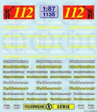 1135 - Decals Werkfeuerwehr