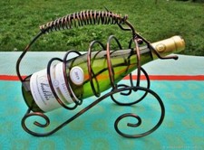 Alter Original Kupfer Flaschenhalter Fiarantia Vintage bottle stand Original