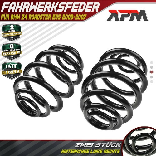 Feder fahrwerksfeder hinten - 2x,