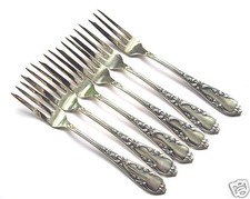 6 Kuchengabeln Kuchenbesteck