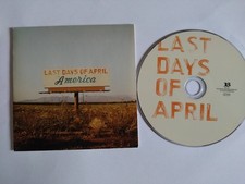 Last Days Of April America CD