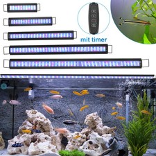 RGB LED Aufsetzleuchte Aquarium Abdeckung Beleuchtung Lampe Vollspektrum Licht