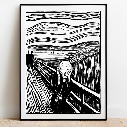 Kunstdruck edvard munch the - edvard,