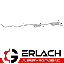 Auspuffanlage für Mercedes 124 W124 250 D Auspuff 3530