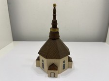 Erzgebirge Figur Kirche 12 cm