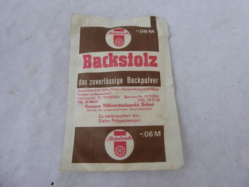 Ddr backstolz backpulver - ddr,