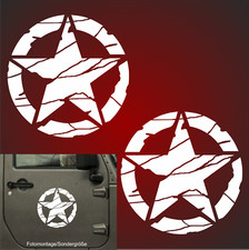 2 US Army Sterne Aufkleber