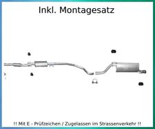 Auspuffanlage für Fiat Grande Punto 1.4 70KW Sport Auspuff Montagesatz