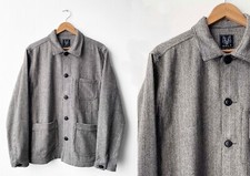 60s Wool Stripe Black & White