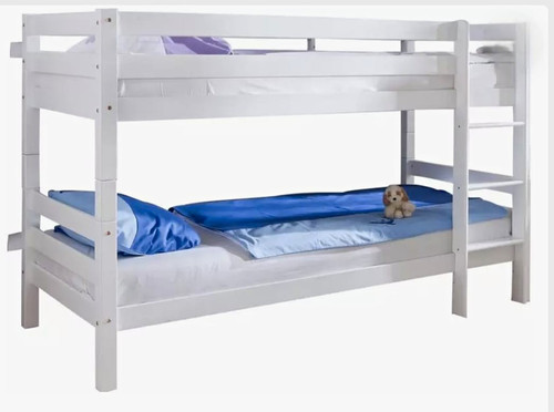 Weißes holz stockbett - weißes, holz-stockbett