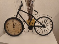 Deko Uhr Als Fahrrad Metall