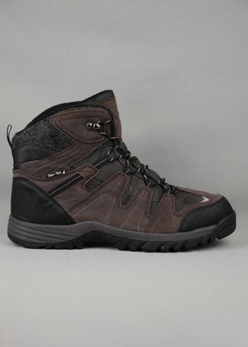 Men walkx boots - brown, textile