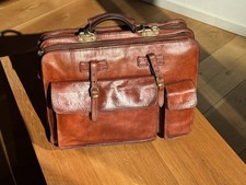The Bridge Aktentasche Leder braun – Original italienische Businesstasche
