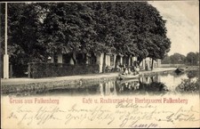 Ak Falkenberg Lilienthal Niedersachsen, Cafe und Restaurant der... - 11309319