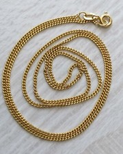 Gold Kette Panzekette Gelbgold