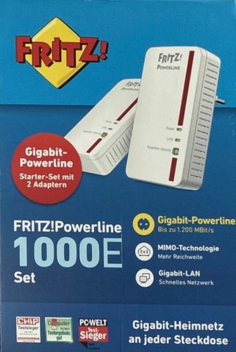 Avm fritz powerline 1000e - avm, set