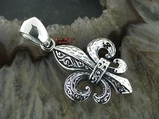 Silber Ketten Anhänger LILIE