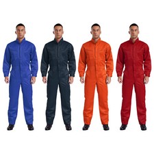 DE ranrann Herren Bodysuit Arbeitskleidung Overalls Mehrere Taschen Coveralls