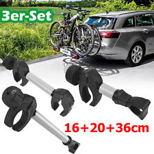 Rahmenhalter für Fahrradträger 3er Set aus lang/kurz/beidseitigen abschließbar