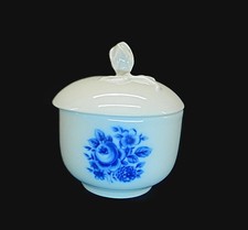 Hutschenreuther Maria Theresia Zuckerdose  Serie  Blaue Rose