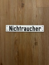 Original 50er Jahre DB Emaille