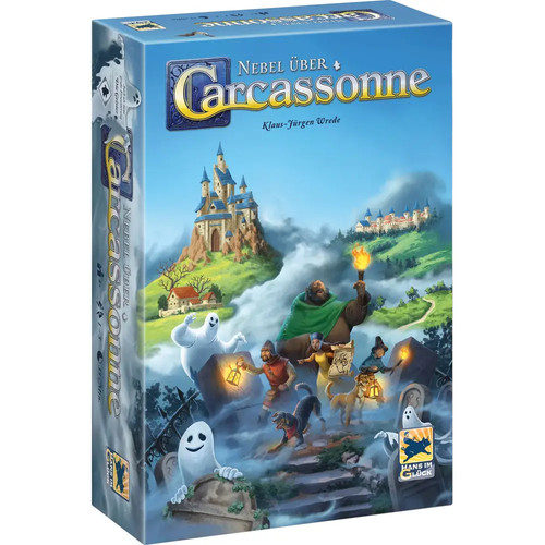 Nebel über carcassonne - über,